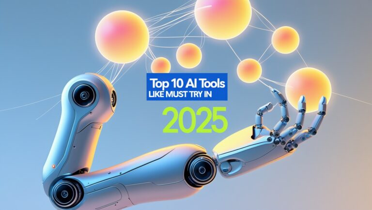 Top 10 AI Tools Like ChatGPT You Must Try in 2025