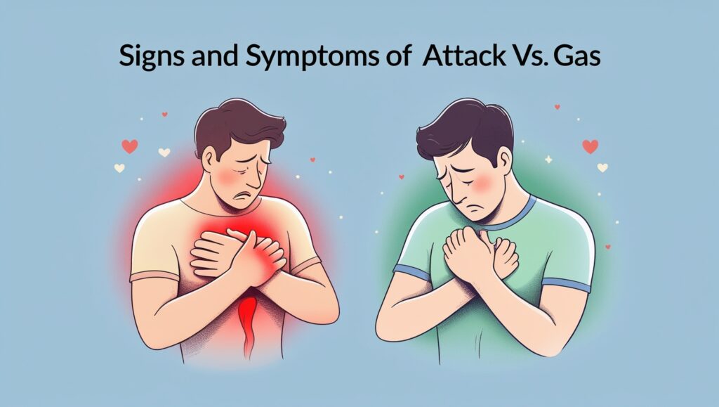 How to Differentiate Between Heart Attack and Gas?